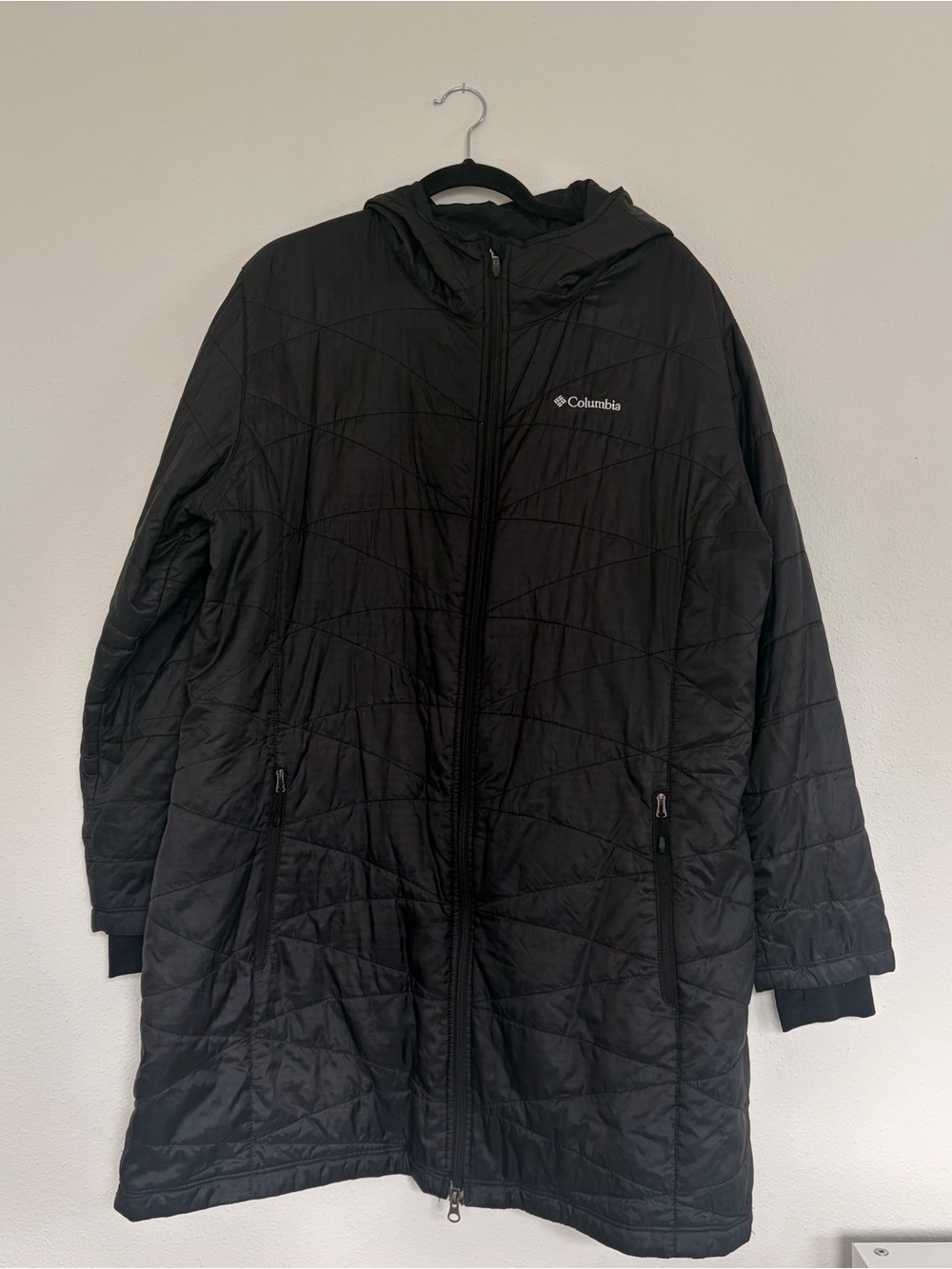Columbia Quilted Black Jacket